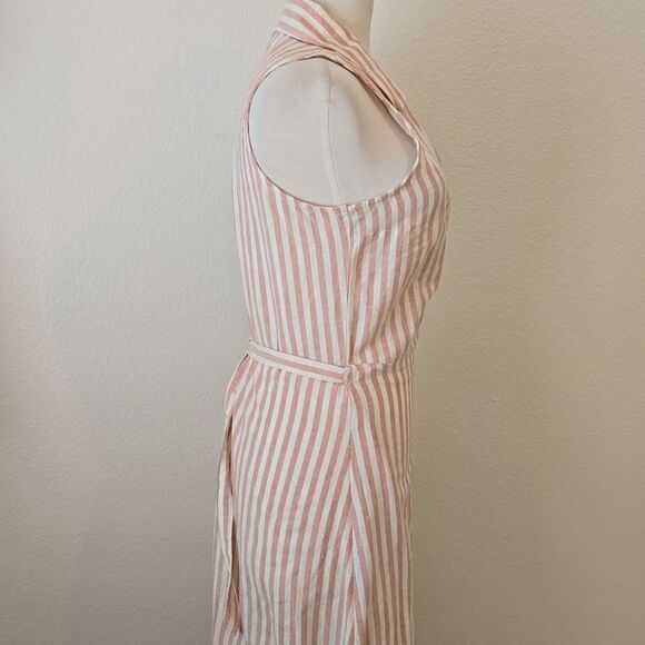 O’Neill red stripe wrap dress XL - Picture 3 of 9